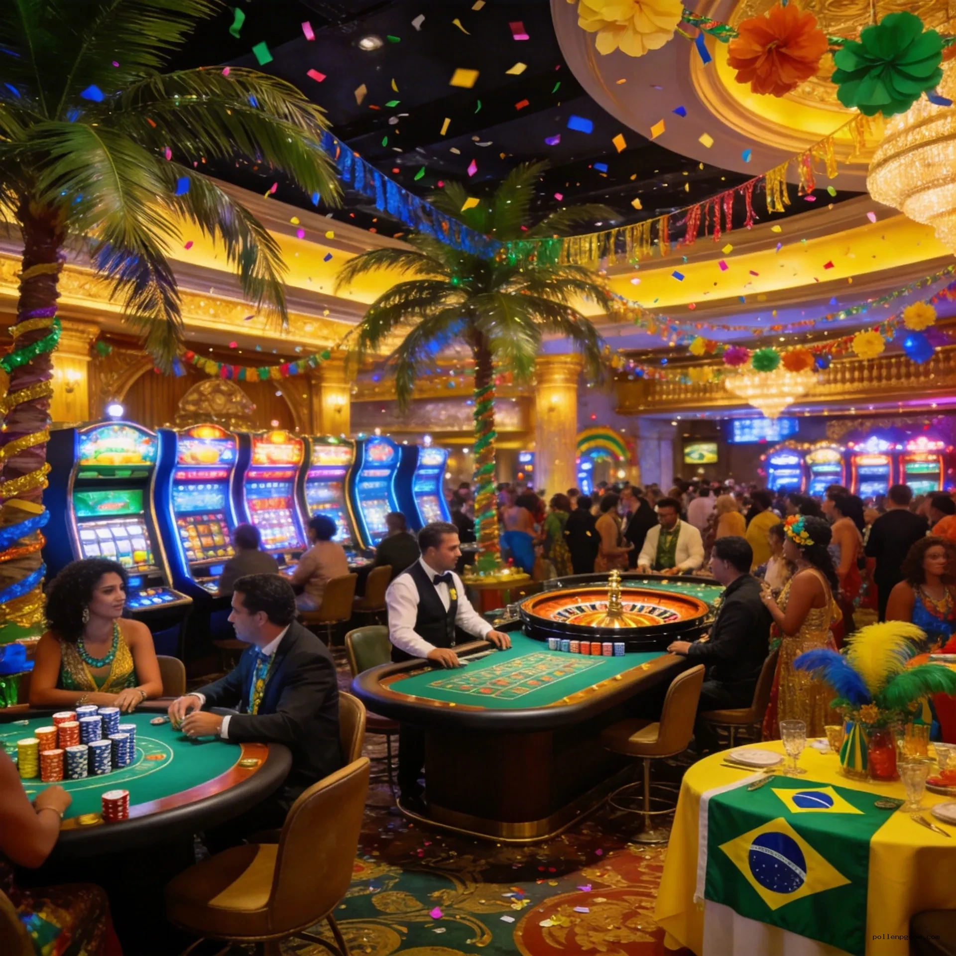 Cassino ao Vivo Pollenpg.com - Dealers Brasileiros Profissionais